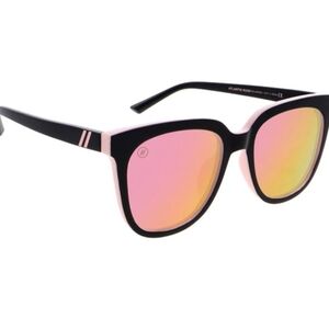 Blenders Pink and Black Sunglasses with Iridescent Polarized Lenses